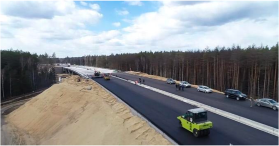 А-113 Центральная кольцевая автомобильная дорога от ПК237+10 до ПК279+60 пускового комплекса №5, обход д. Малые Вяземы