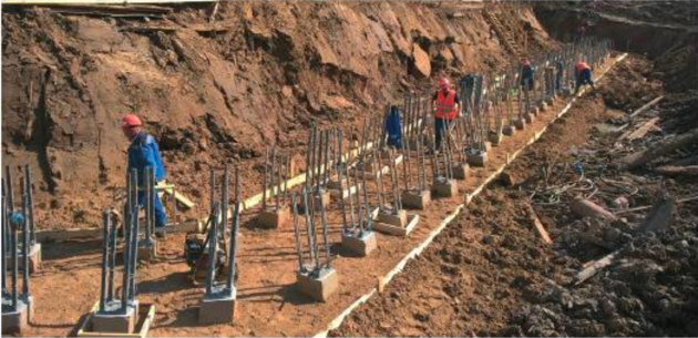 Путепровод (ПК2258+35,00) на трассе М11